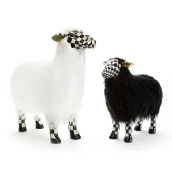 MacKenzie-Childs Courtly Check Black Sheep - Small* Room Accents