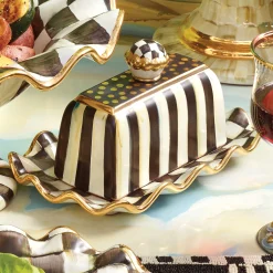 MacKenzie-Childs Courtly Check Butterhouse* Outdoor Entertaining