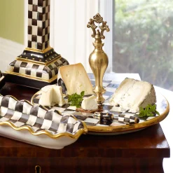 MacKenzie-Childs Courtly Check Cheese Course* Outdoor Entertaining