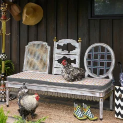 MacKenzie-Childs Courtly Check Coat Perch* Entryway Furniture