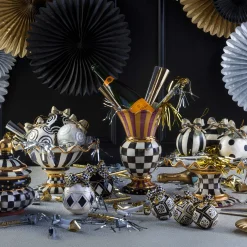 MacKenzie-Childs Courtly Check Compote* Outdoor Entertaining