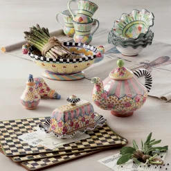 MacKenzie-Childs Courtly Check Cork Back Placemats - Set Of 4* Outdoor Entertaining