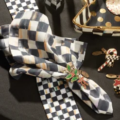 MacKenzie-Childs Courtly Check Cotton Napkin* Kitchen & Table Linens