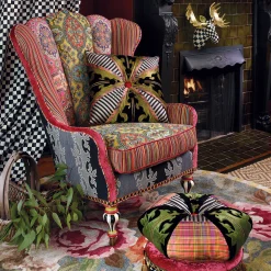 MacKenzie-Childs Courtly Check Curtain Panel* Room Accents