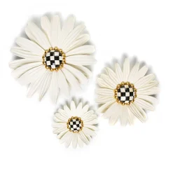 MacKenzie-Childs Courtly Check Daisy Wall Decor - Small* Room Accents