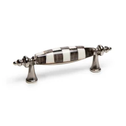 MacKenzie-Childs Courtly Check Drawer Pull - Nickel* Room Accents
