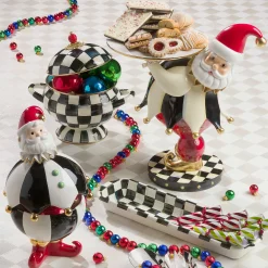 MacKenzie-Childs Courtly Check Enamel Baguette Dish* Outdoor Entertaining