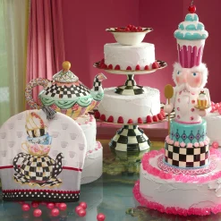 MacKenzie-Childs Courtly Check Enamel Breakfast Bowl* Outdoor Entertaining