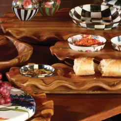 MacKenzie-Childs Courtly Check Enamel Dipping Bowl* Outdoor Entertaining