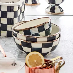 MacKenzie-Childs Courtly Check Enamel Everyday Bowl - Small* Serveware