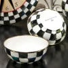MacKenzie-Childs Courtly Check Enamel Everyday Bowl* Outdoor Entertaining
