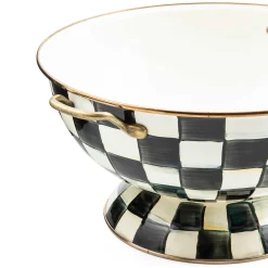 MacKenzie-Childs Courtly Check Enamel Everything Bowl* Outdoor Entertaining