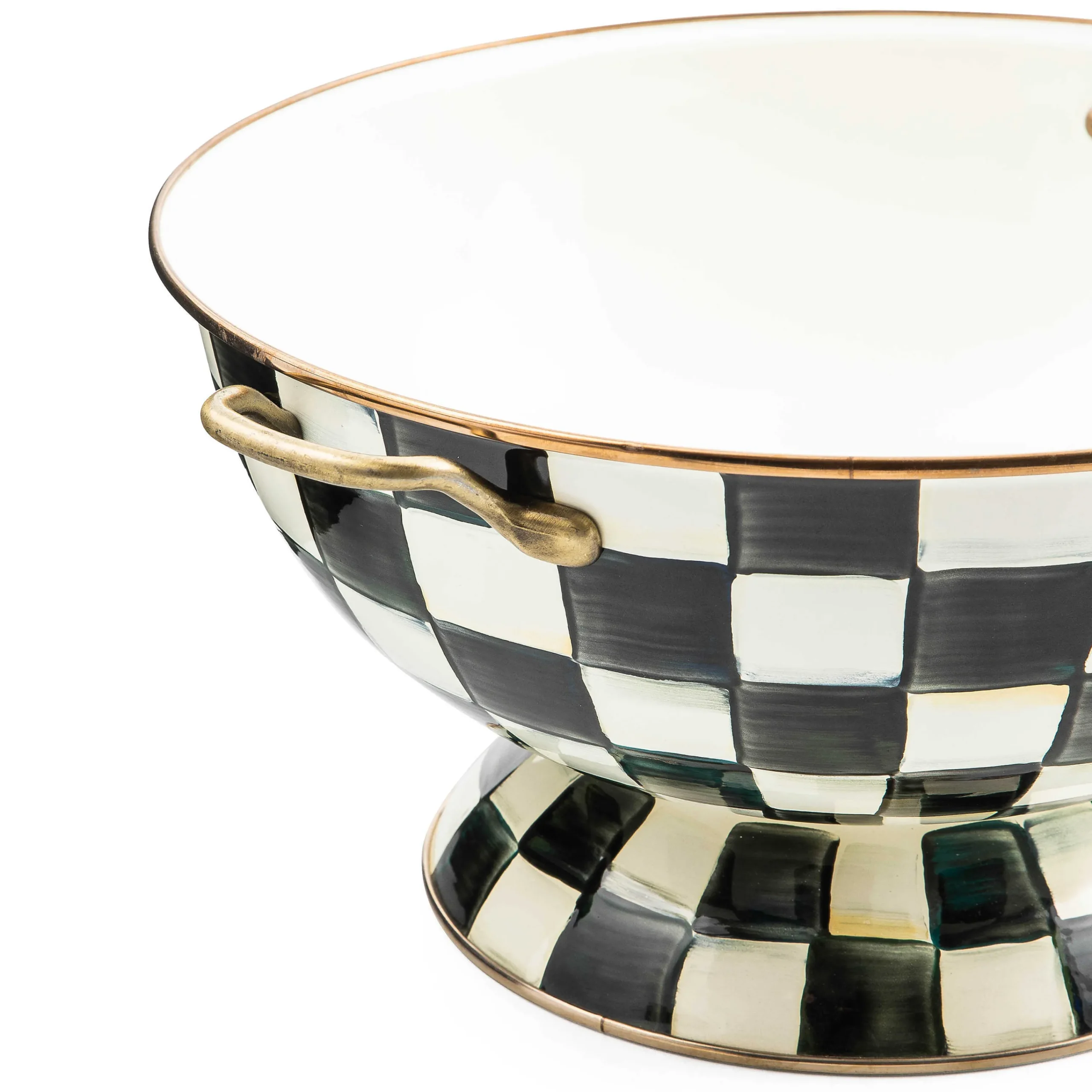 MacKenzie-Childs Courtly Check Enamel Everything Bowl* Outdoor Entertaining