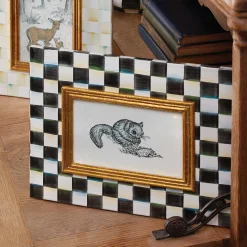 MacKenzie-Childs Courtly Check Enamel Frame - 4