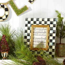 MacKenzie-Childs Courtly Check Enamel Frame - 4