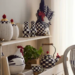 MacKenzie-Childs Courtly Check Enamel Mug* Outdoor Entertaining