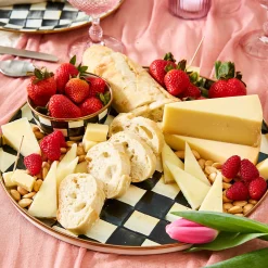 MacKenzie-Childs Courtly Check Enamel Pinch Bowl* Outdoor Entertaining