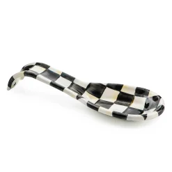 MacKenzie-Childs Courtly Check Enamel Spoon Rest* Kitchen Utensils & Tools