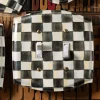MacKenzie-Childs Courtly Check Enamel Switch Plate - Double Toggle* Room Accents