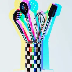 MacKenzie-Childs Courtly Check Enamel Utensil Set* Kitchen Utensils & Tools