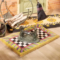 MacKenzie-Childs Courtly Check Entrance Mat* Outdoor Rugs & Mats
