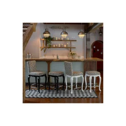 MacKenzie-Childs Courtly Check Flicker 5" Pillar Candle* Candles & Fragrances