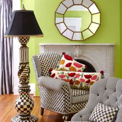 MacKenzie-Childs Courtly Check Floor Lamp* Lighting