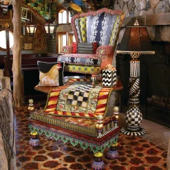 MacKenzie-Childs Courtly Check Floor Lamp* Lighting