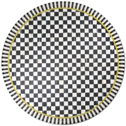 MacKenzie-Childs Courtly Check Floor Mat - 6' Round* Rugs