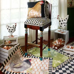 MacKenzie-Childs Courtly Check Floor Mat - 3' X 5'* Rugs