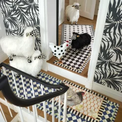 MacKenzie-Childs Courtly Check Floor Mat - 2' X 3'* Rugs