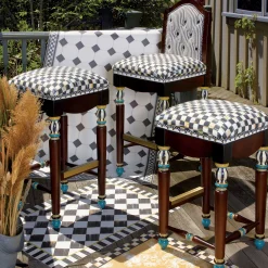 MacKenzie-Childs Courtly Check Floor Mat - 2' X 3'* Rugs