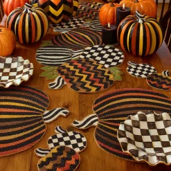 MacKenzie-Childs Courtly Check Fluted Dessert Plate* Outdoor Entertaining