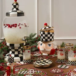 MacKenzie-Childs Courtly Check Highball Glass* Drinkware & Bar