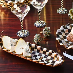 MacKenzie-Childs Courtly Check Hors D'Oeuvre Tray* Outdoor Entertaining