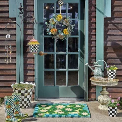 MacKenzie-Childs Courtly Check Jumbo Garden Pot* Pots & Planters