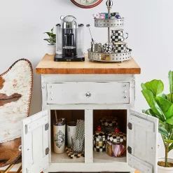 MacKenzie-Childs Courtly Check Kitchen Canister - Small* Room Accents