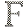 MacKenzie-Childs Courtly Check Letter - F* Room Accents