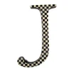 MacKenzie-Childs Courtly Check Letter - J* Room Accents