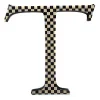 MacKenzie-Childs Courtly Check Letter - T* Room Accents