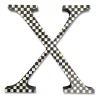 MacKenzie-Childs Courtly Check Letter - X* Room Accents