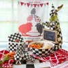 MacKenzie-Childs Courtly Check Menu Rabbit* Room Accents