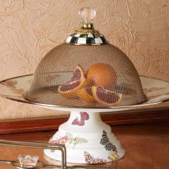 MacKenzie-Childs Courtly Check Mesh Dome - Small* Outdoor Entertaining