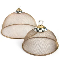 MacKenzie-Childs Courtly Check Mesh Dome - Small* Outdoor Entertaining