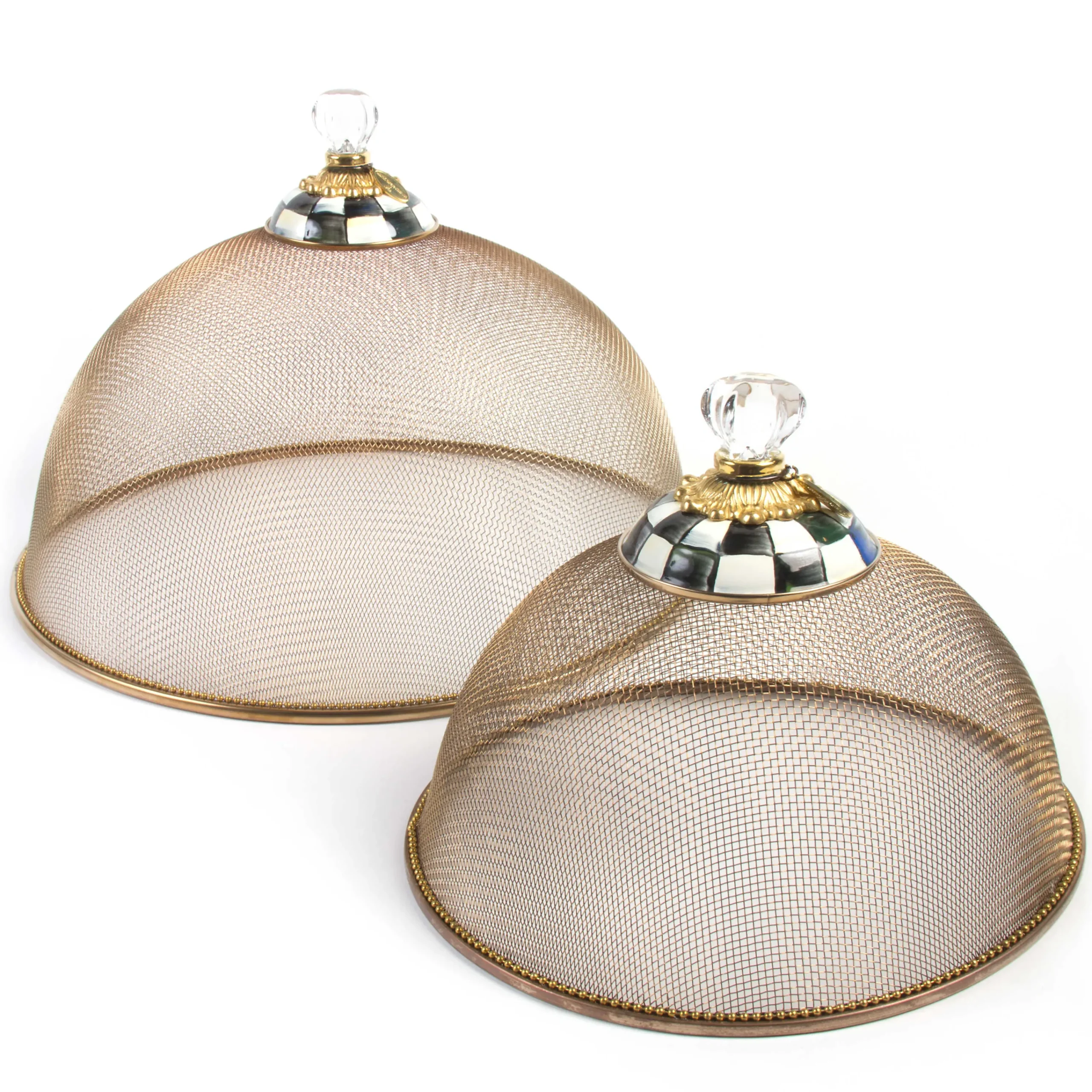 MacKenzie-Childs Courtly Check Mesh Dome - Small* Outdoor Entertaining