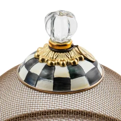 MacKenzie-Childs Courtly Check Mesh Dome - Small* Outdoor Entertaining