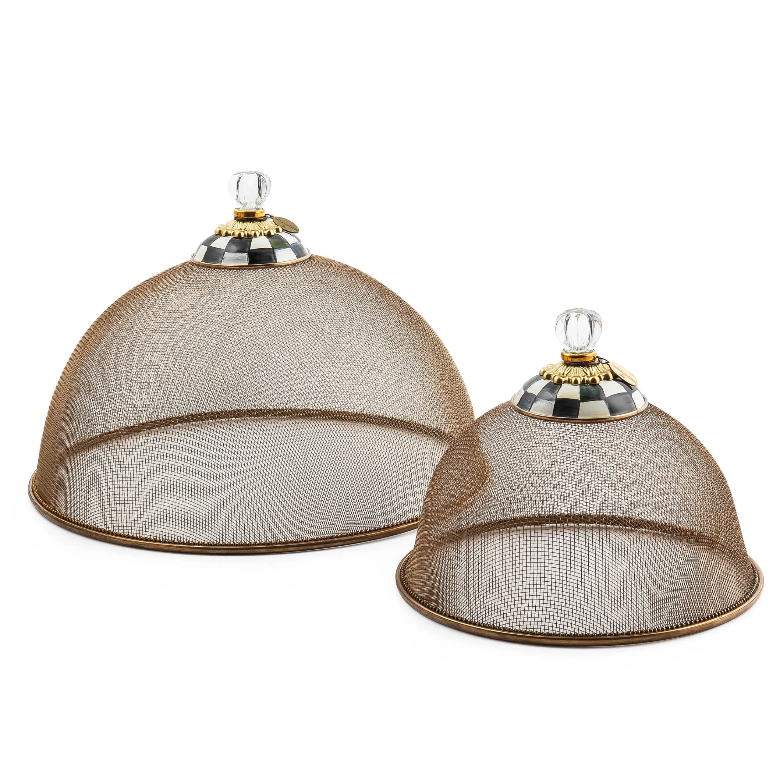 MacKenzie-Childs Courtly Check Mesh Dome - Small* Outdoor Entertaining