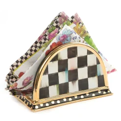 MacKenzie-Childs Courtly Check Napkin Holder* Outdoor Entertaining