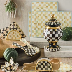 MacKenzie-Childs Courtly Check Napkin Holder* Outdoor Entertaining