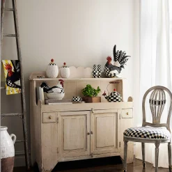 MacKenzie-Childs Courtly Check Rooster* Room Accents